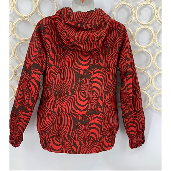 Burton Snowboardski Zebra Print Jacket 